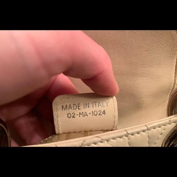 Lady Dior Lambskin White - Picture 7 of 8